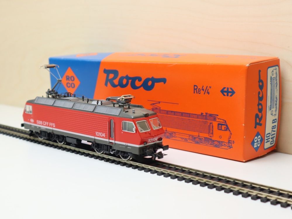 ROCO SBB Re 4/4 E-Lok - AC 04178 B - H0 | Acheter sur Ricardo