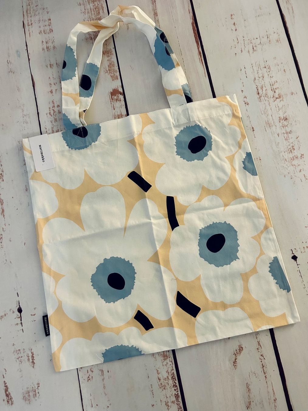 Borse: Marimekko cotton shoper bag with print – Nuovo e nell'imballaggio originale da Zürich venduto da Ferienan