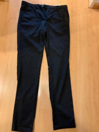 1 dunkle Anzugshose, SLIM, Grösse 34/35