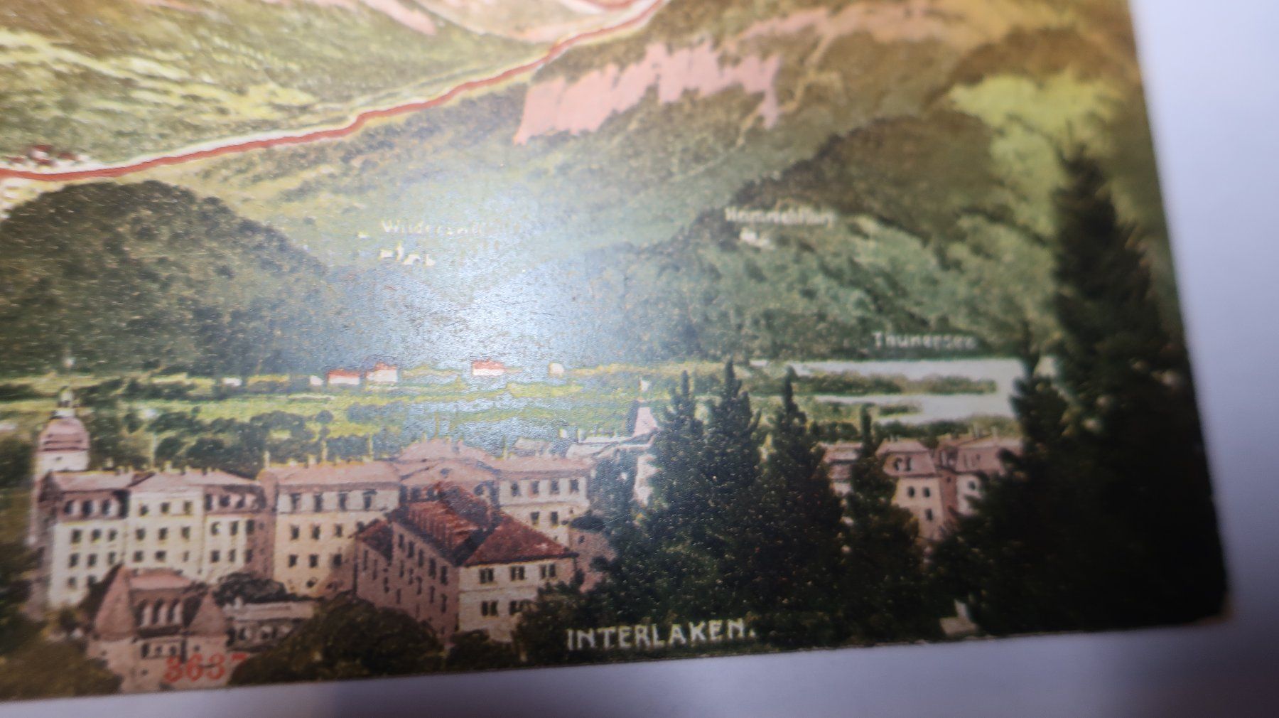 Cartes postales: Interlaken  1908 – D'occasion à Cormoret par Pascalll2001 2