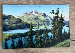 Ansichtskarte „Silsersee und Piz la Margna 3613m“