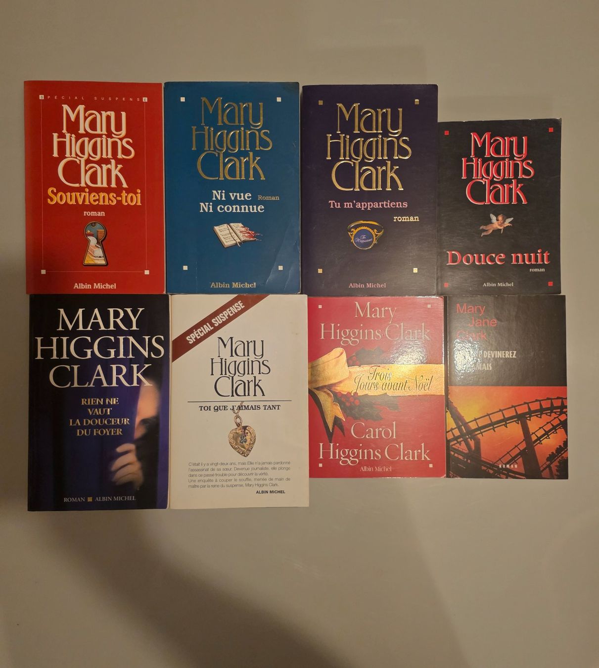 Livres: 8 livres de Marry Higgins Clark – D'occasion à Jouxtens-Mézery par ger_hpd5