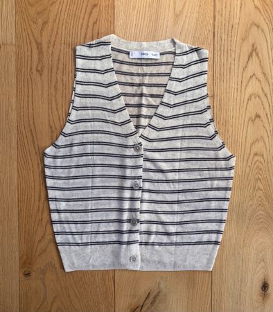 Mango knit summer vest 