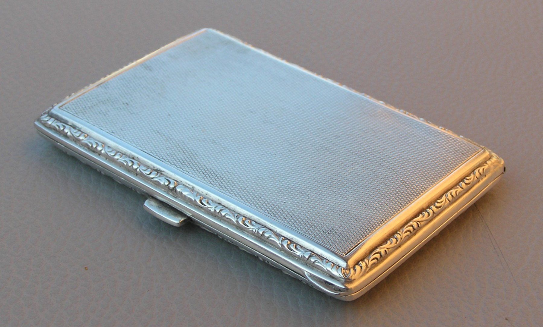 Sonstige Tabakwaren: ALTES ZIGARETTENETUI ZIGARETTENBOX 800 SILBER – Gebraucht aus Grenchen von Antique-hunter 5