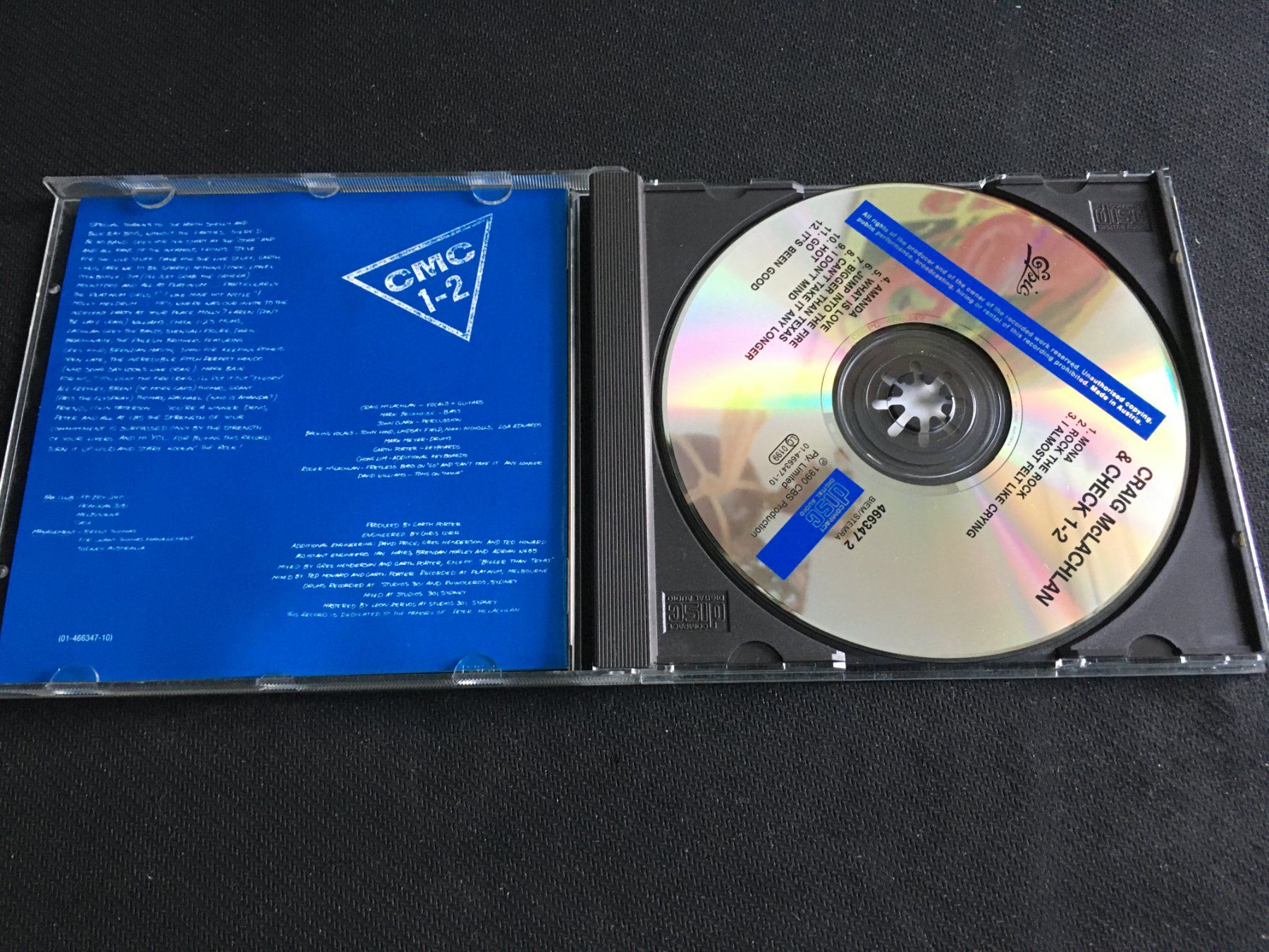 CD: Craig McLachlan & Check 1-2 -CD- – Usato da St.Gallen venduto da MedienJoe 1