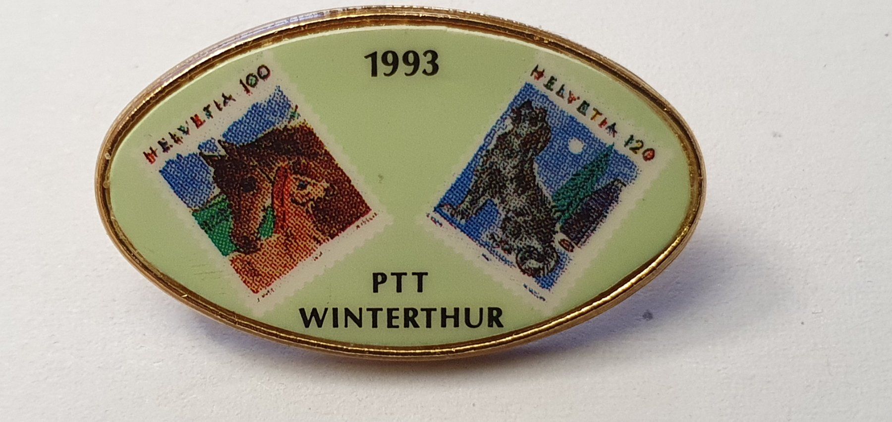 Placchette & Badge: PIN PTT Winterthur 1993 – Usato da Birr venduto da waruco