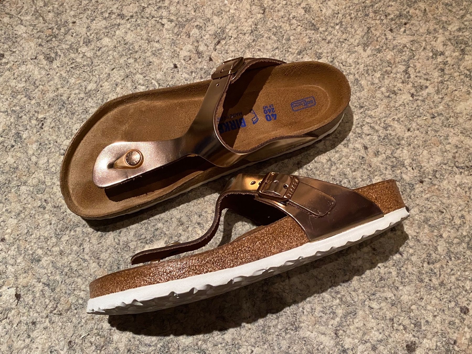 Birkenstock Scarpe da donna: Birkenstock Gizeh Gr. 40 – Usato da Wattwil venduto da edel88 1