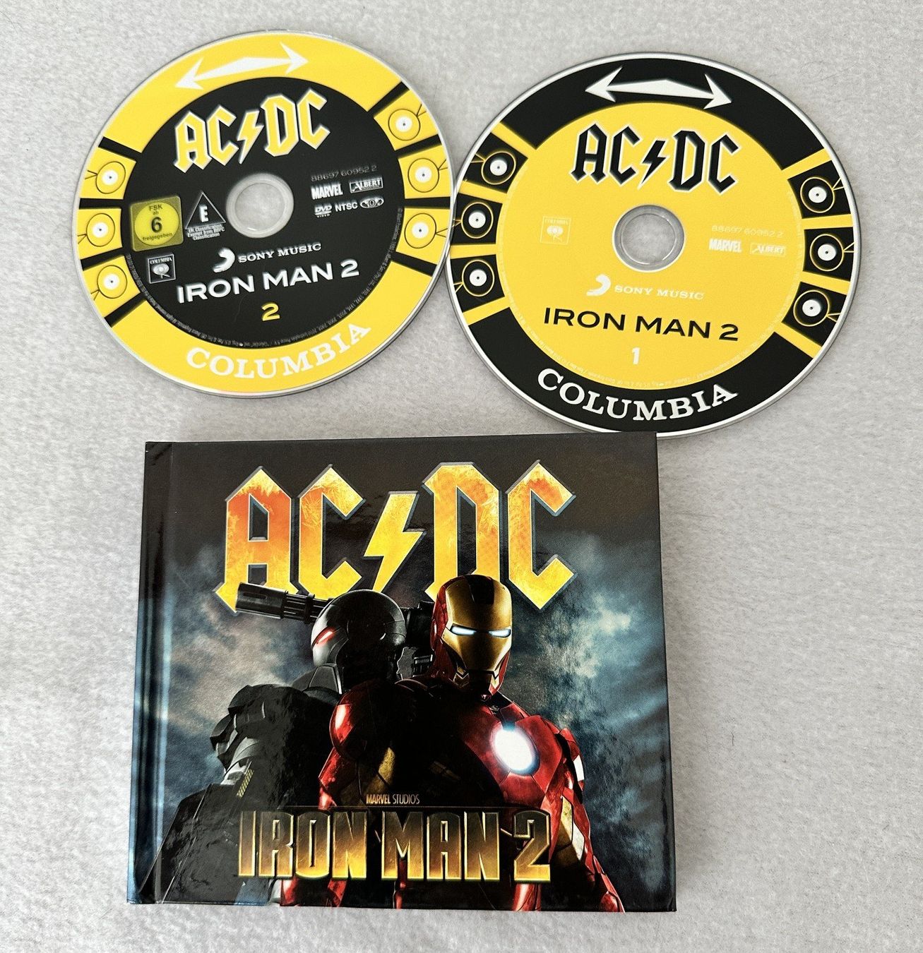 CD: AC/DC - CD-Set: Black Ice & Iron Man 2 Soundtrack – Usato da Auw venduto da beretta1966 3