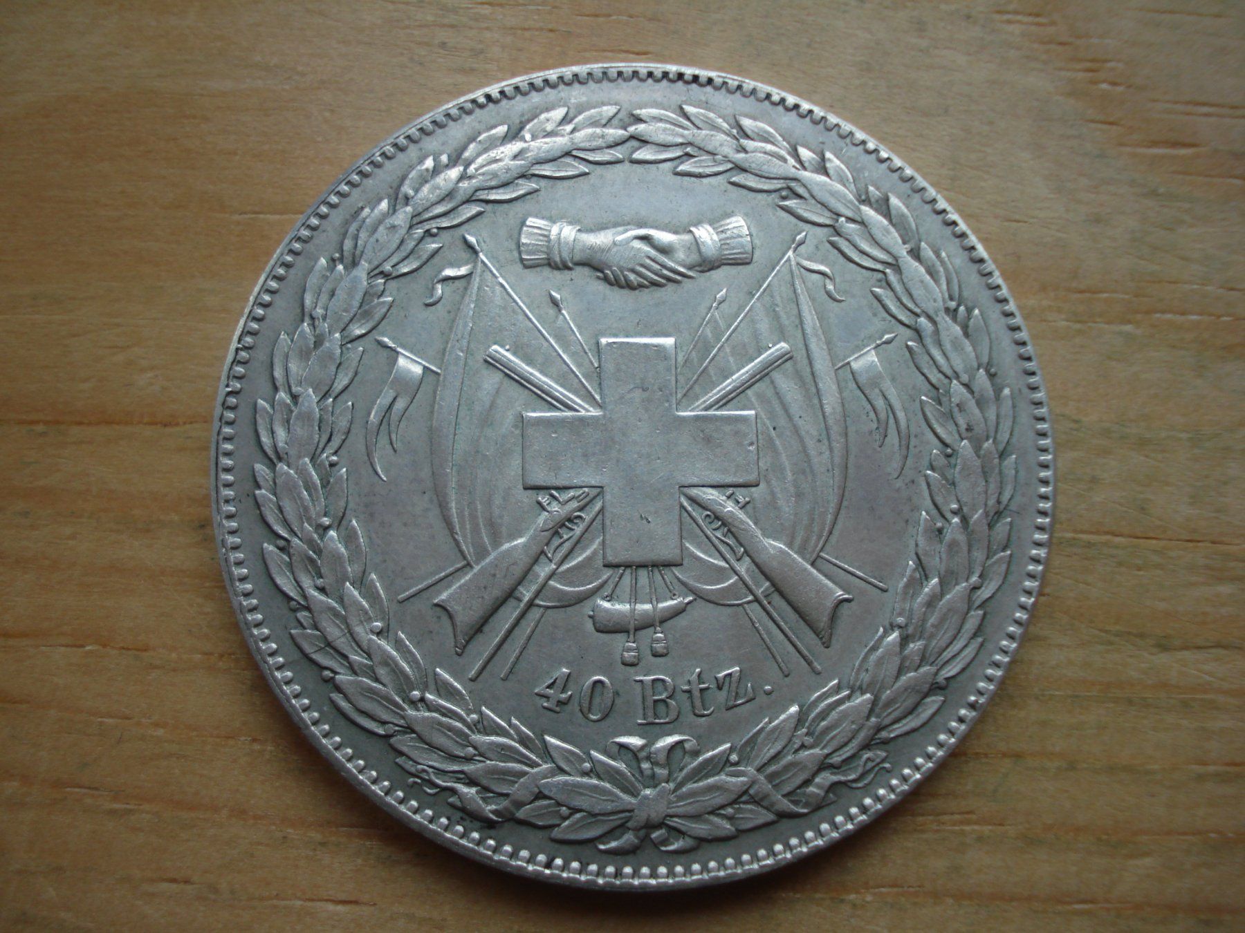 Alle Münzen: (B) Schützentaler Glarus 1847 – Gebraucht aus Erlach von Net-Coins 2