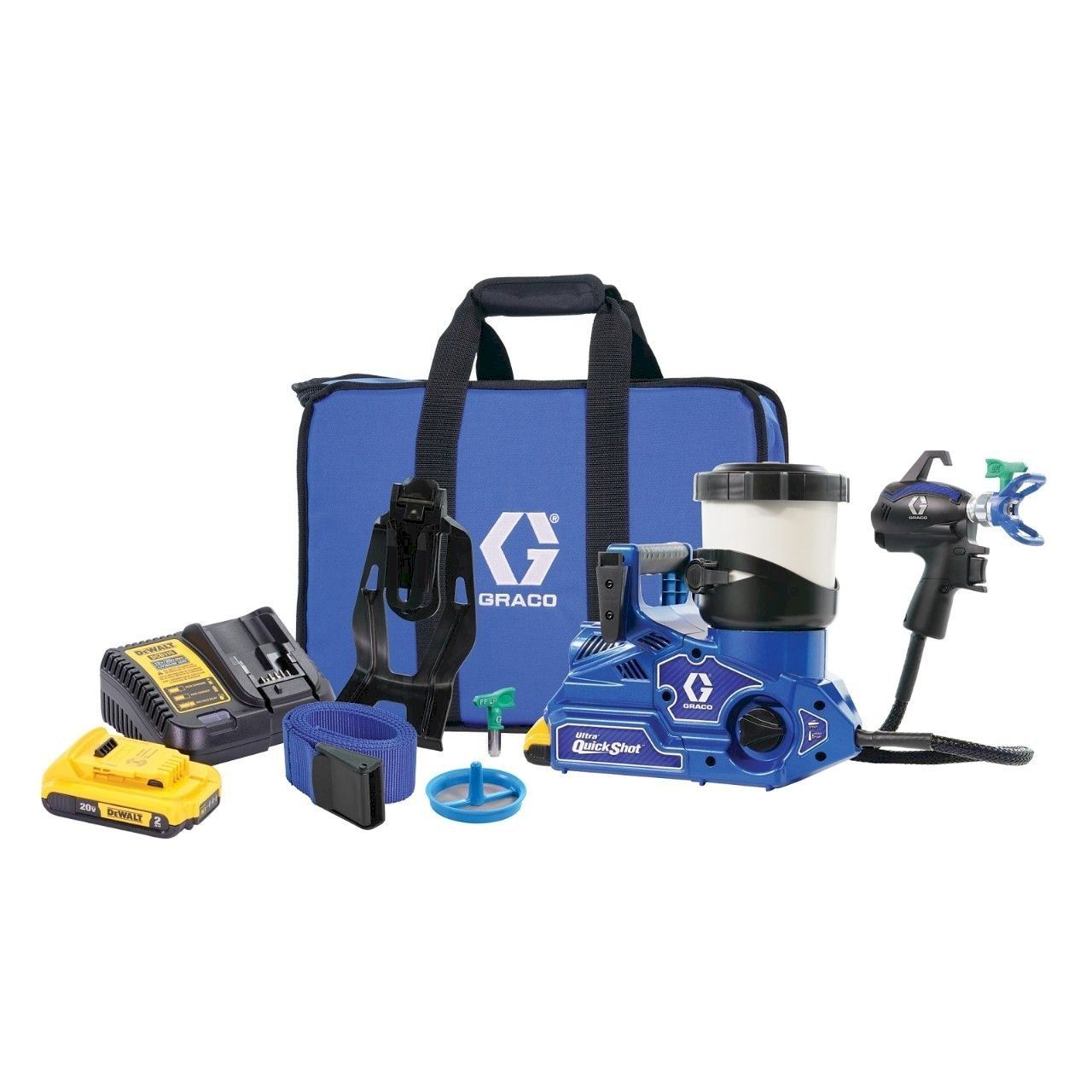 Tutti gli attrezzi: Graco Ultra QuickShot AirlessSpritzgerät – Nuovo e nell'imballaggio originale da Bottighofen venduto da zaap