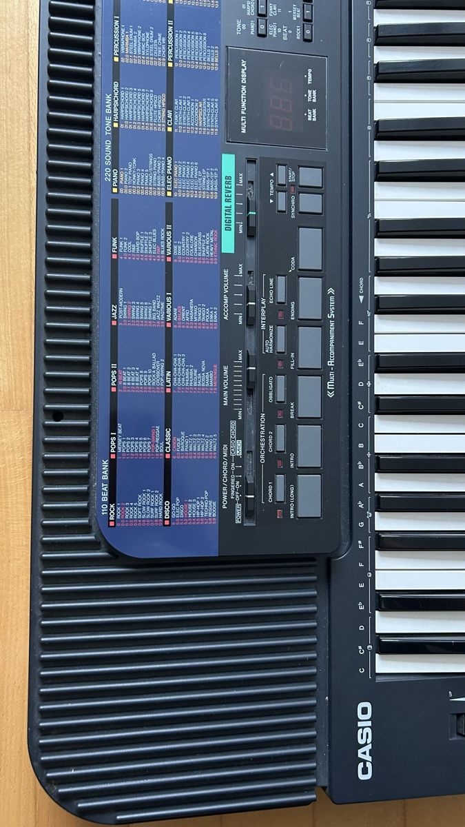 Casio Strumenti musicali: Keyboard Casio CT-680 – Usato da Rütihof venduto da serouni5406 2