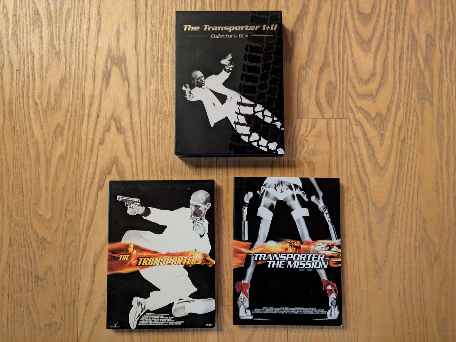 Tutti i DVDs: Transporter 1+2 - Collector's Box - DVD – Usato da Männedorf venduto da Pacer19