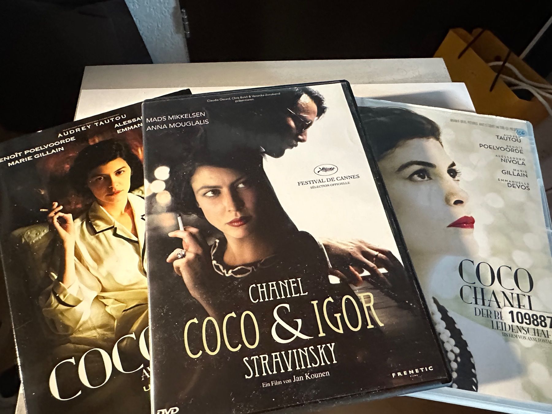Tous les DVDs: Lot von 5 Chanel DVD – D'occasion à Aarburg par flacon05 1