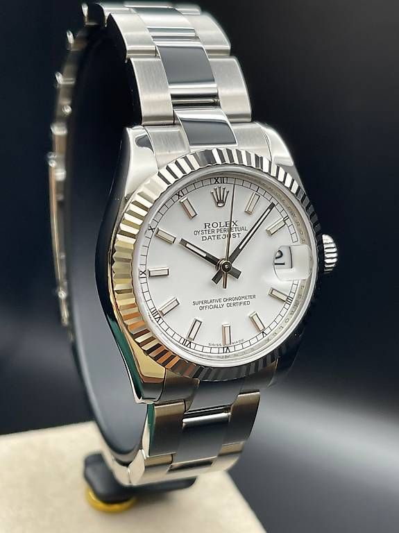 Rolex Orologi: Rolex Datejust 31 Ref. 178274 Oyster White Dial Full Set – Usato da Lugano venduto da luganotopwatches 3