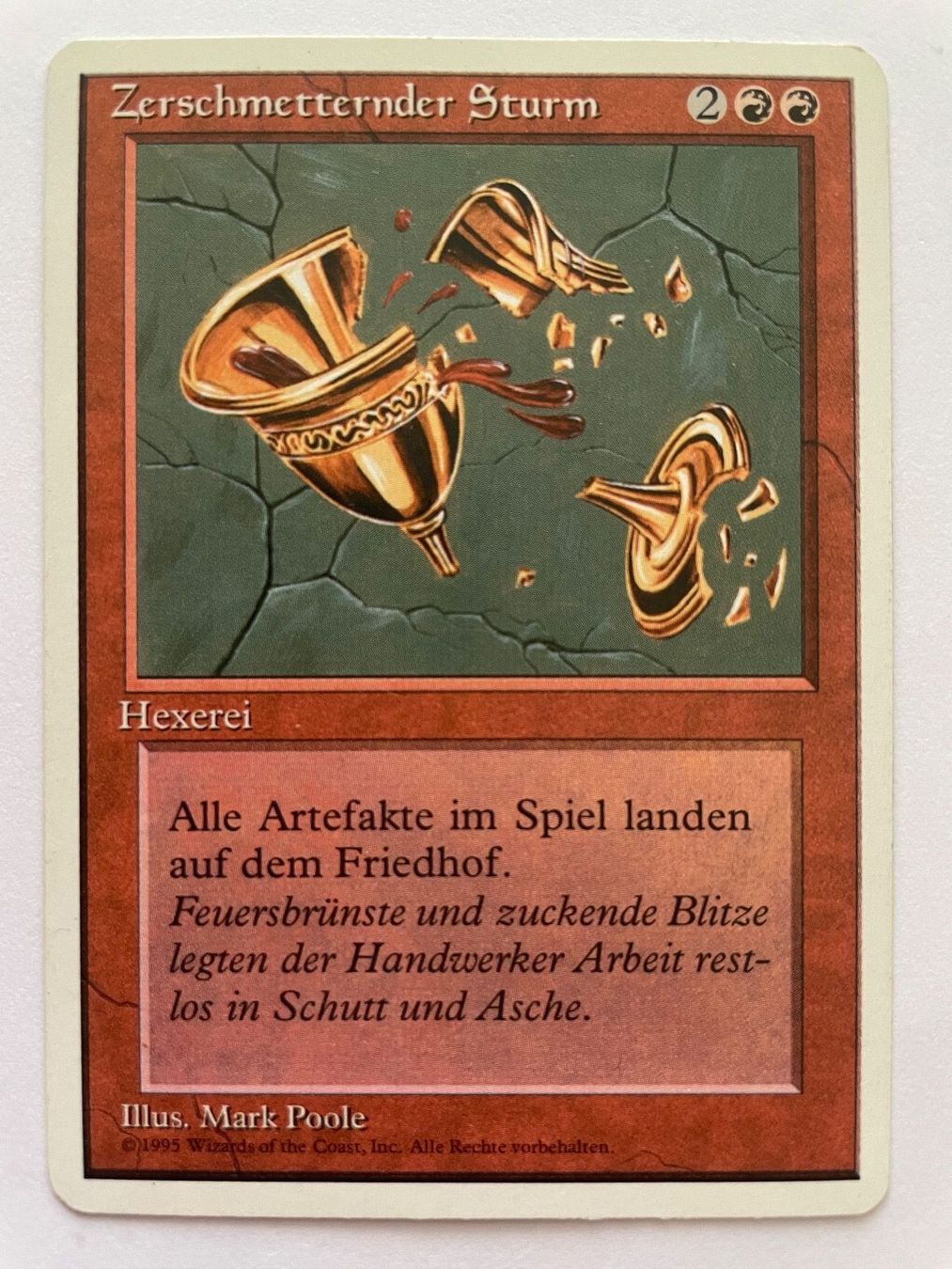 Karten: MTG - Zerschmetternder Sturm – Gebraucht aus Zürich von T_H_O_M_A_S