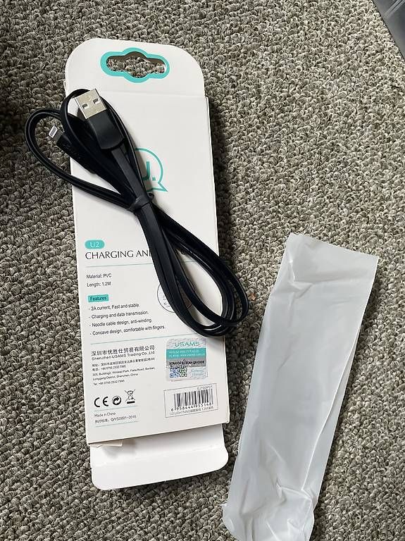 Cavi: USAMS U2 iPhone USB-A auf Lightning Kabel  1,2 m – Nuovo e nell'imballaggio originale da Buchs SG venduto da auchan2008 2