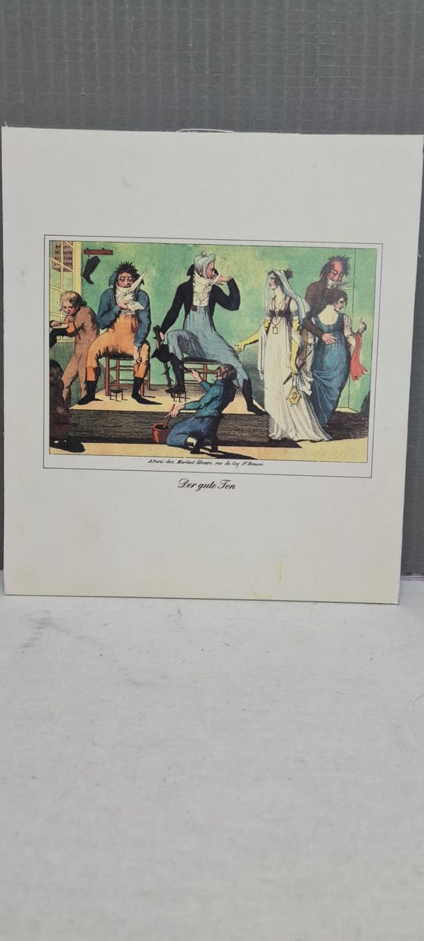 Grafiken & Lithographien: Der Schuh in der Karikatur, Lithographie – Gebraucht aus Sins von sagitarius58 4