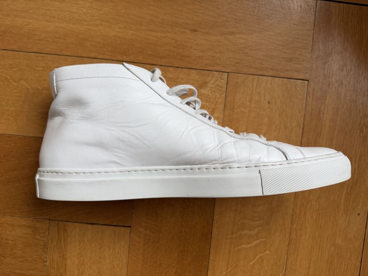Scarpe da uomo: Common projects Achilles mid white eu46 – Usato da Lausanne venduto da steveoare 7