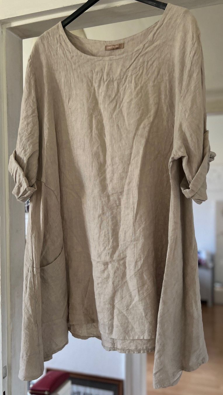 Tuniche: TUNIQUE OVERSIZE EN LIN!! M – Nuovo e nell'imballaggio originale da Locarno venduto da NicoNion 1