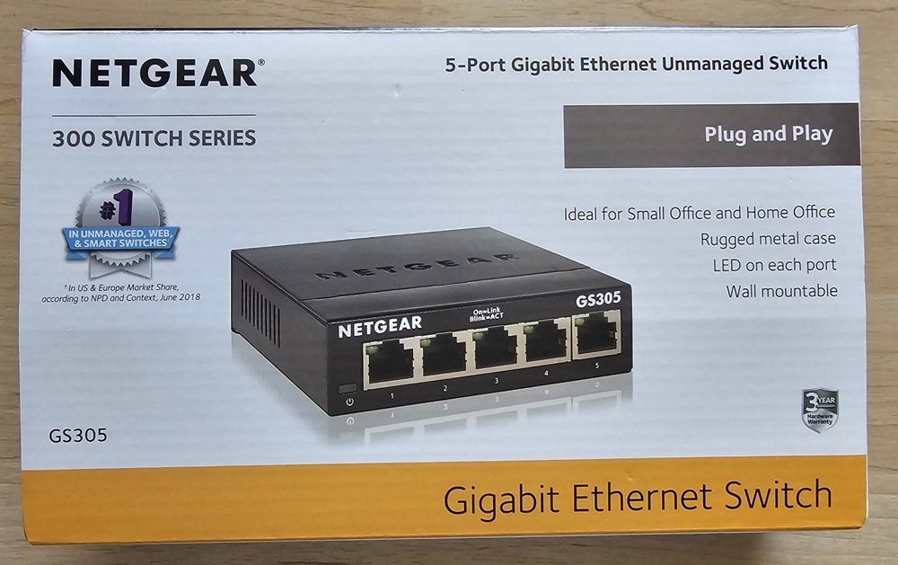 Netgear 300 Switch Series Netgear GS305300PES (5 Ports) Kaufen auf