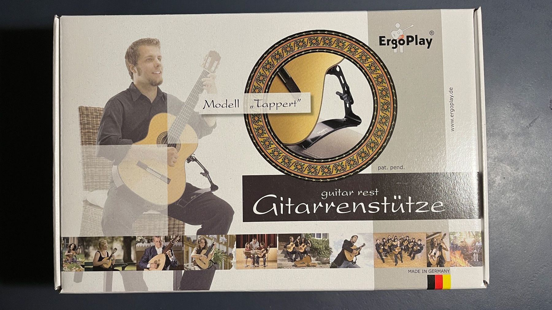 Strumenti musicali: Gitarrenstütze Ergoplay Tappert – Nuovo e nell'imballaggio originale da Uster venduto da jastroem