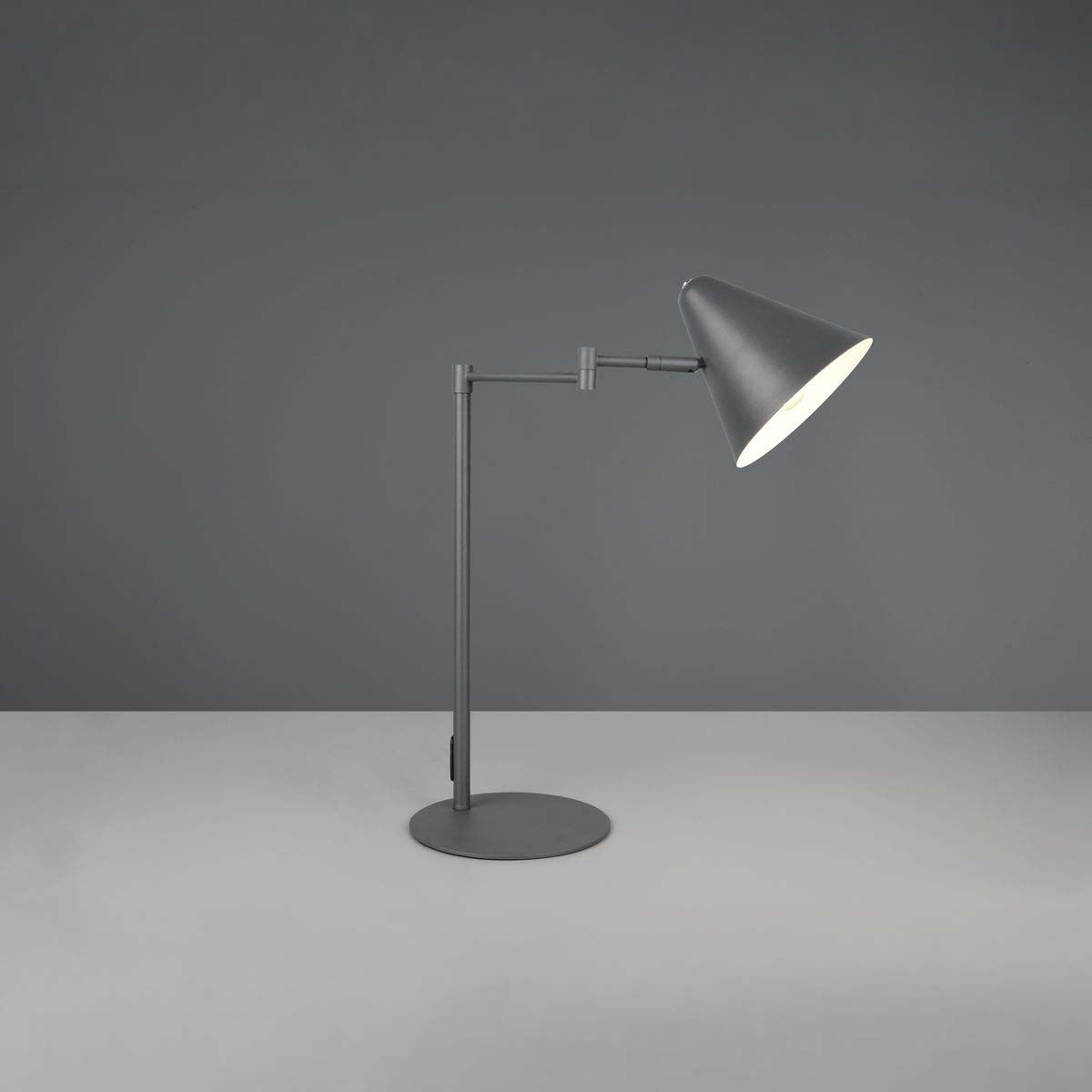 Lampade: Tischleuchte, Anthrazit, 51 cm Höhe – Nuovo (secondo la descrizione) da Kreuzlingen venduto da Smart-Light 3