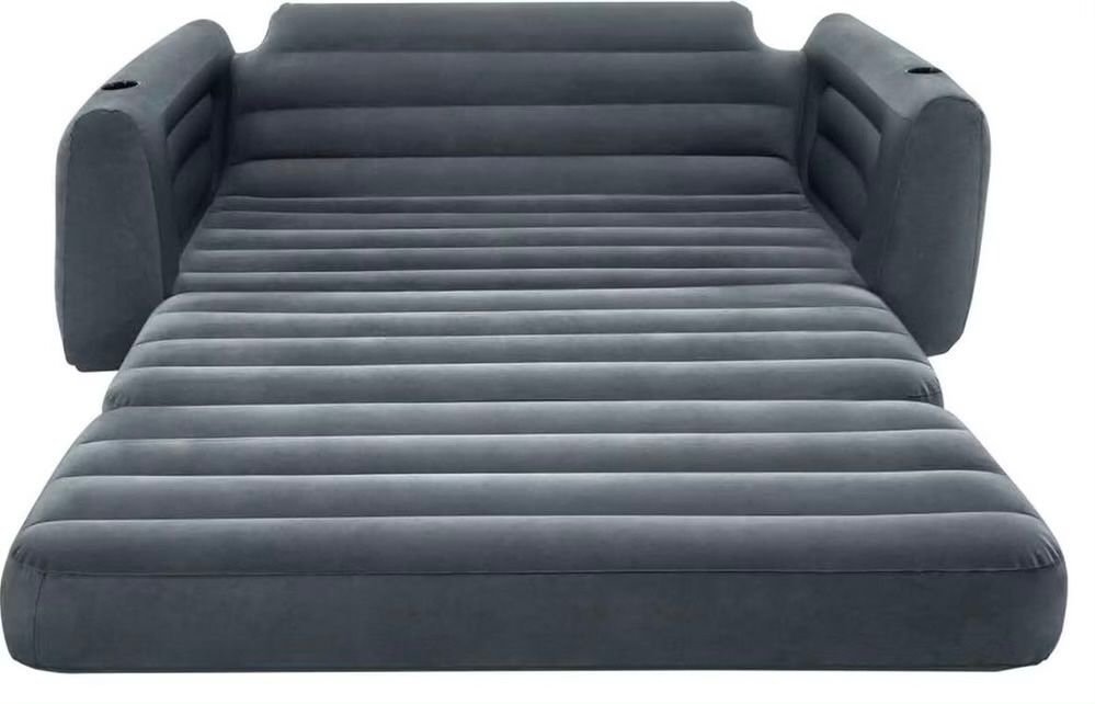 Divani: Intex Luftbett/Sofa Pull-Out Sofa 231 x 203 x 66 cm dunkelgr – Nuovo (secondo la descrizione) da Basel venduto da Seifehuesli 8