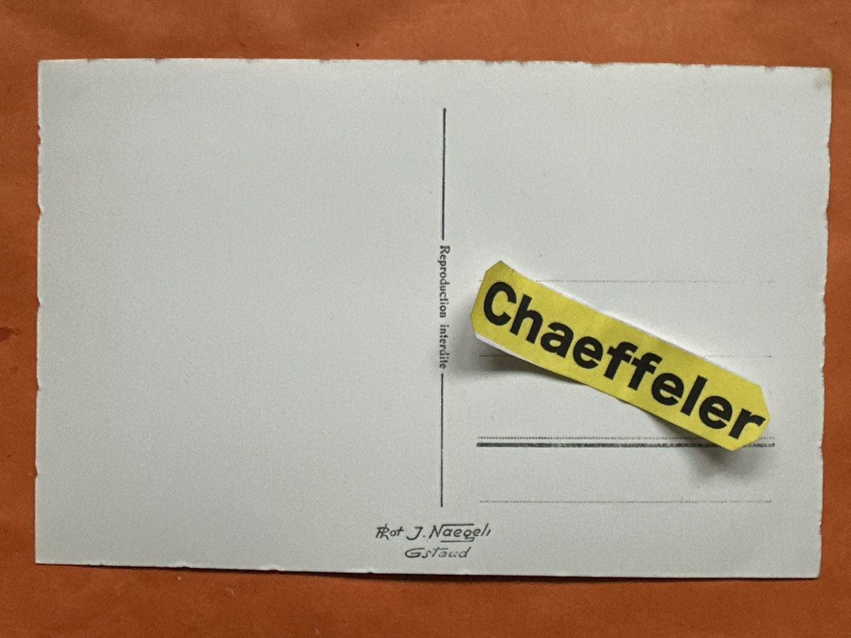 Cartoline postali: Alte Ansichtskarte Turbachtal b/Gstaad – Usato da Zürich venduto da Chaeffeler 1