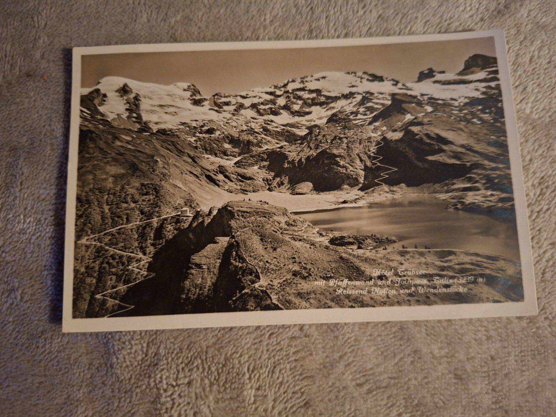 Cartoline postali: Ansichtskarte Trübsee Engelberg Schweiz gebraucht – Usato da Otelfingen venduto da silver-moon