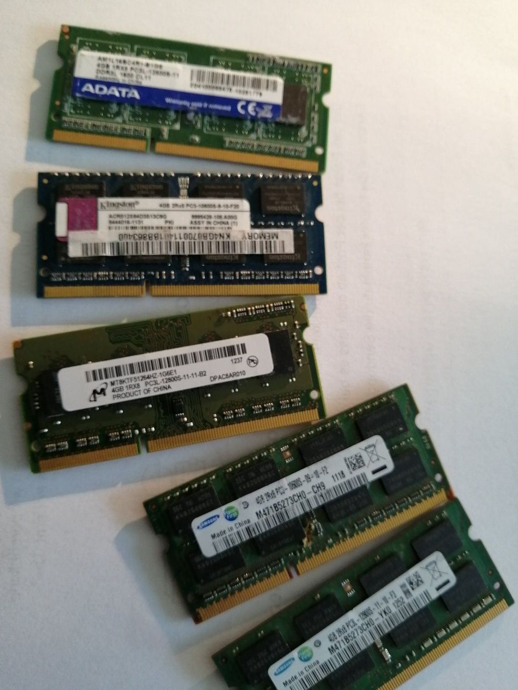 Memoria / RAM: 2stk notebook  memmory a 4 giga – Usato da wila venduto da audi48 4