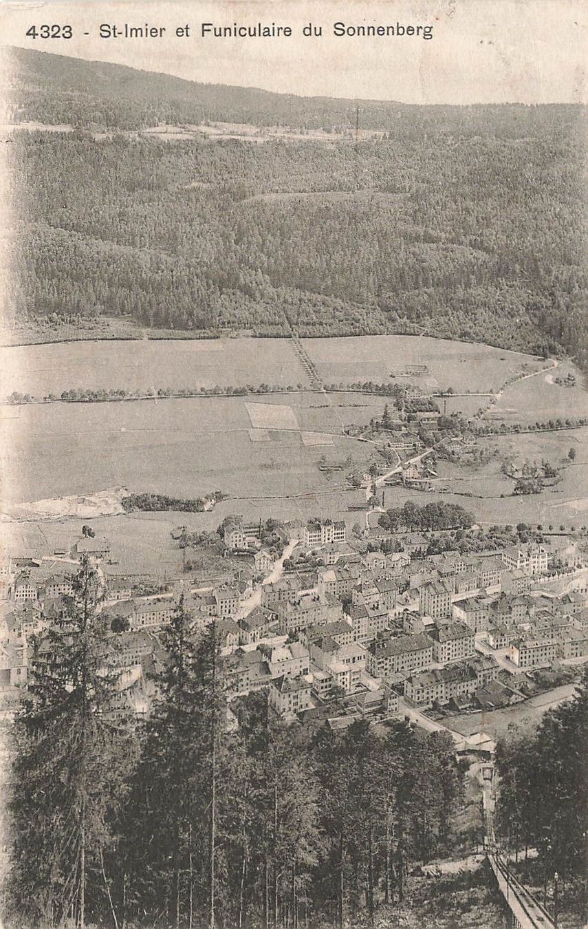 Cartes postales: St Imier Funiculaire Sonnenberg – D'occasion à Biasca par Blenio71