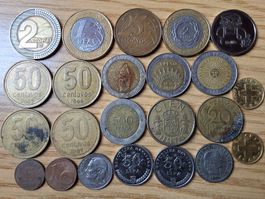 Weltmünzen 1894/2015 Diverse - Lot 23 Stück!