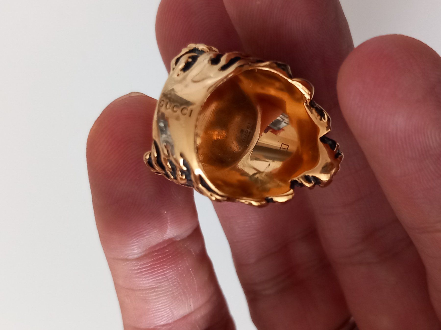 Gucci Anelli: Gucci bague avec crystal – Usato da Genève venduto da GenevaLuxury 7