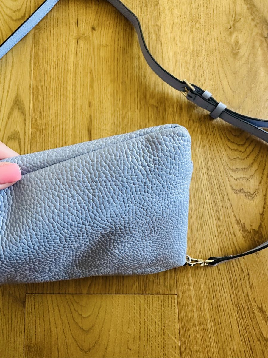 Coccinelle Borse da donna: Coccinelle Handtasche, hellblau, Leder – Usato da Hergiswil NW venduto da SilSa 4