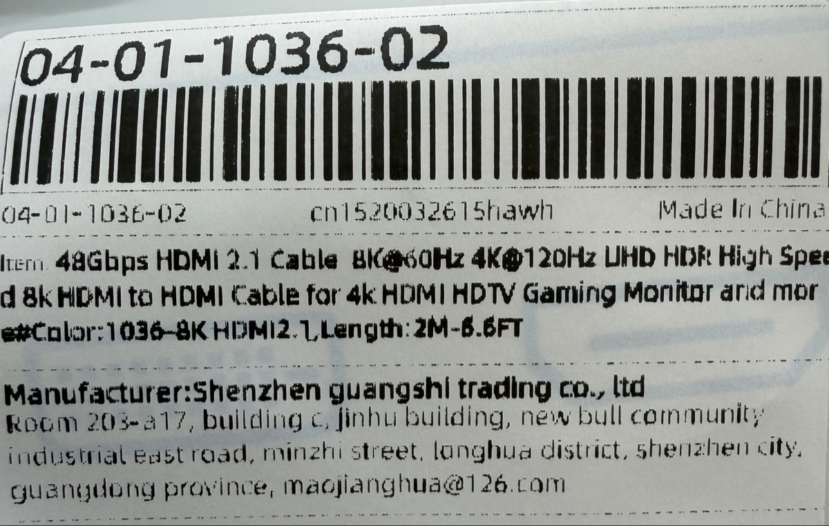 Cavi: HDMI-Verbindungskabel – Nuovo e nell'imballaggio originale da Hergiswil NW venduto da geo_dtn7 2