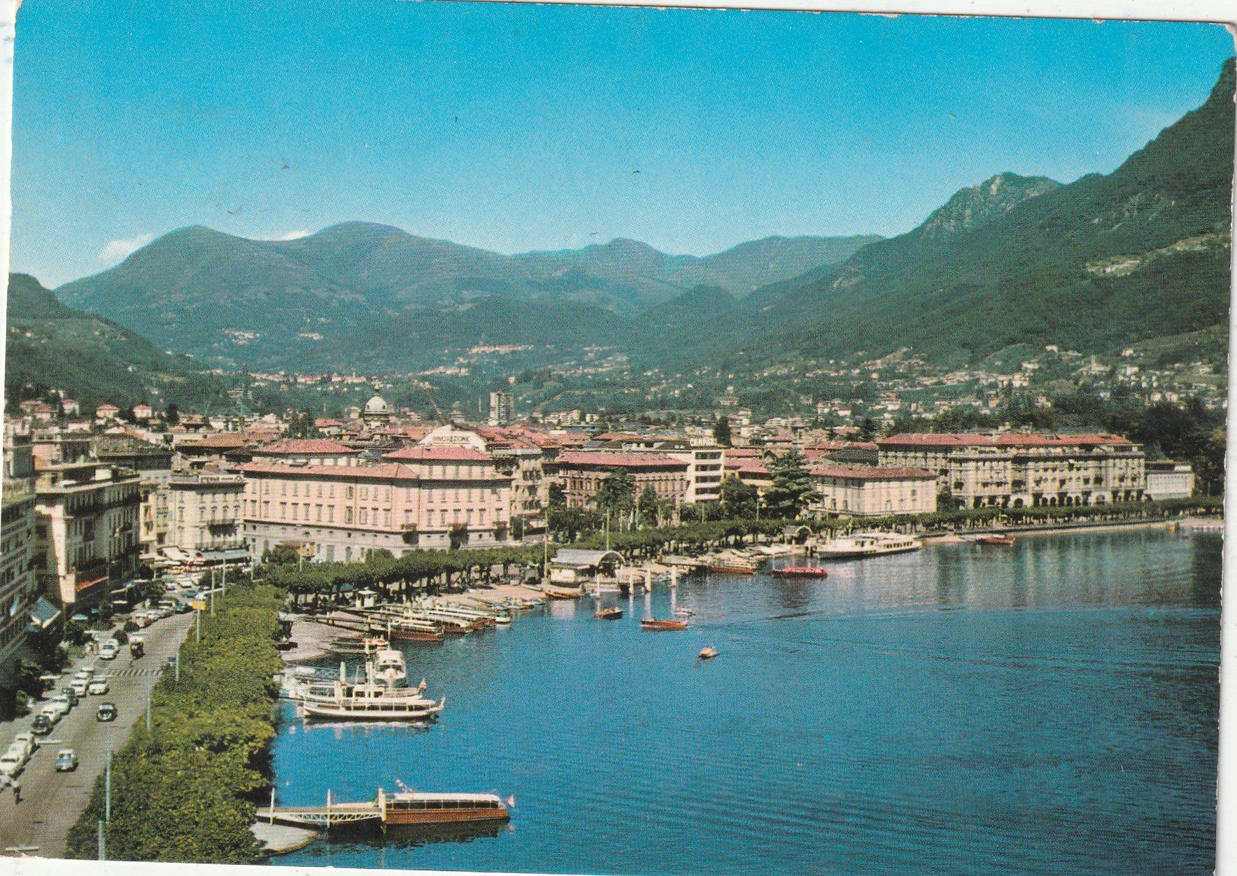 Cartes postales: Lugano Quai – D'occasion à Lumbrein par made02
