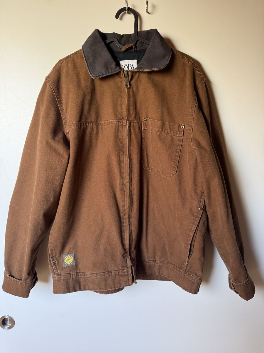 Zara Jacken: Veste Zara marron style workwear – Gebraucht aus Mézières VD von Falconi 1