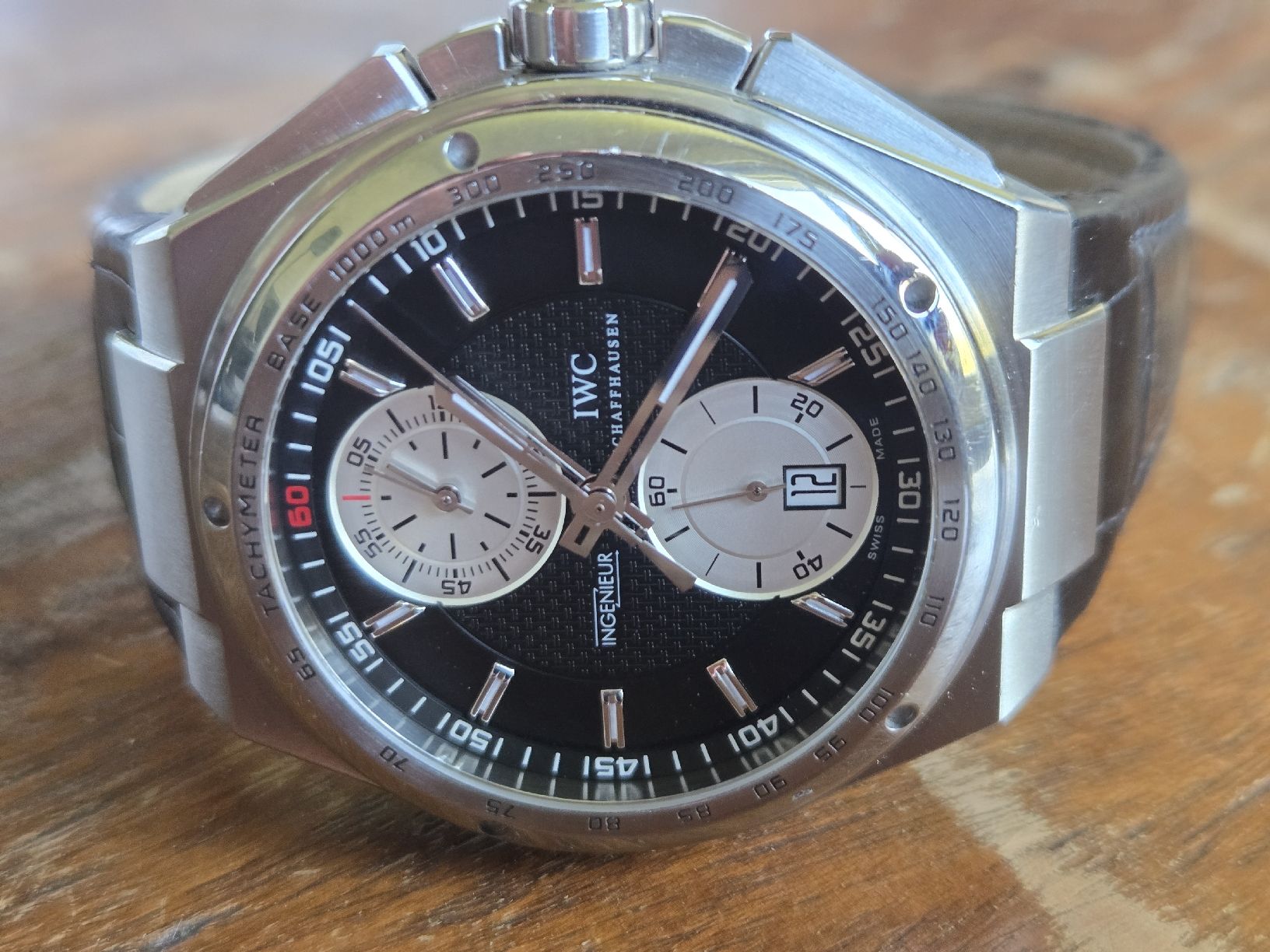 IWC Orologi: IWC Big Ingenieur Chronograph Flyback IW378401 – Usato da Riehen venduto da Bowie1