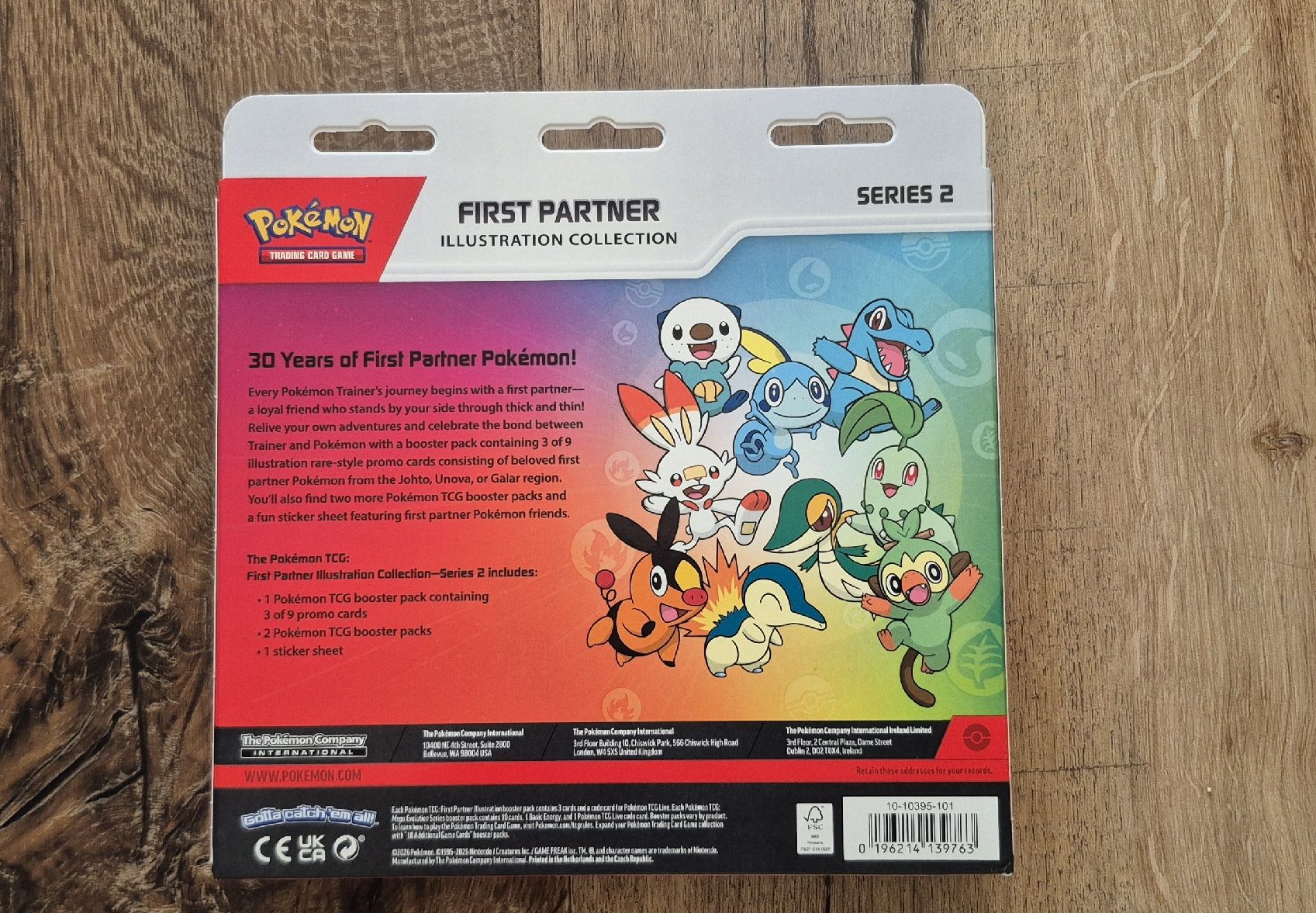 Pokémon Sammelbilder & Trading cards: Pokemon First Partner Collection Series 2 – Neu und originalverpackt aus Bremgarten AG von Bj.k 1