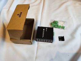 12 Port GBit Industrie-Switch unmanaged, ungebraucht