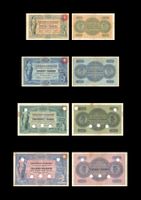 Alle Banknoten der 1. Serie der Schweiz (Replica)