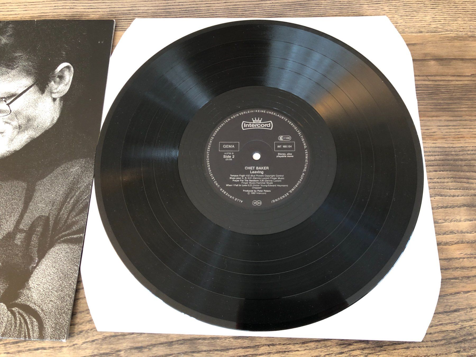 Dischi in vinile: LP Chet Baker Leaving – Usato da Berg am Irchel venduto da Zweiti_Chance 5