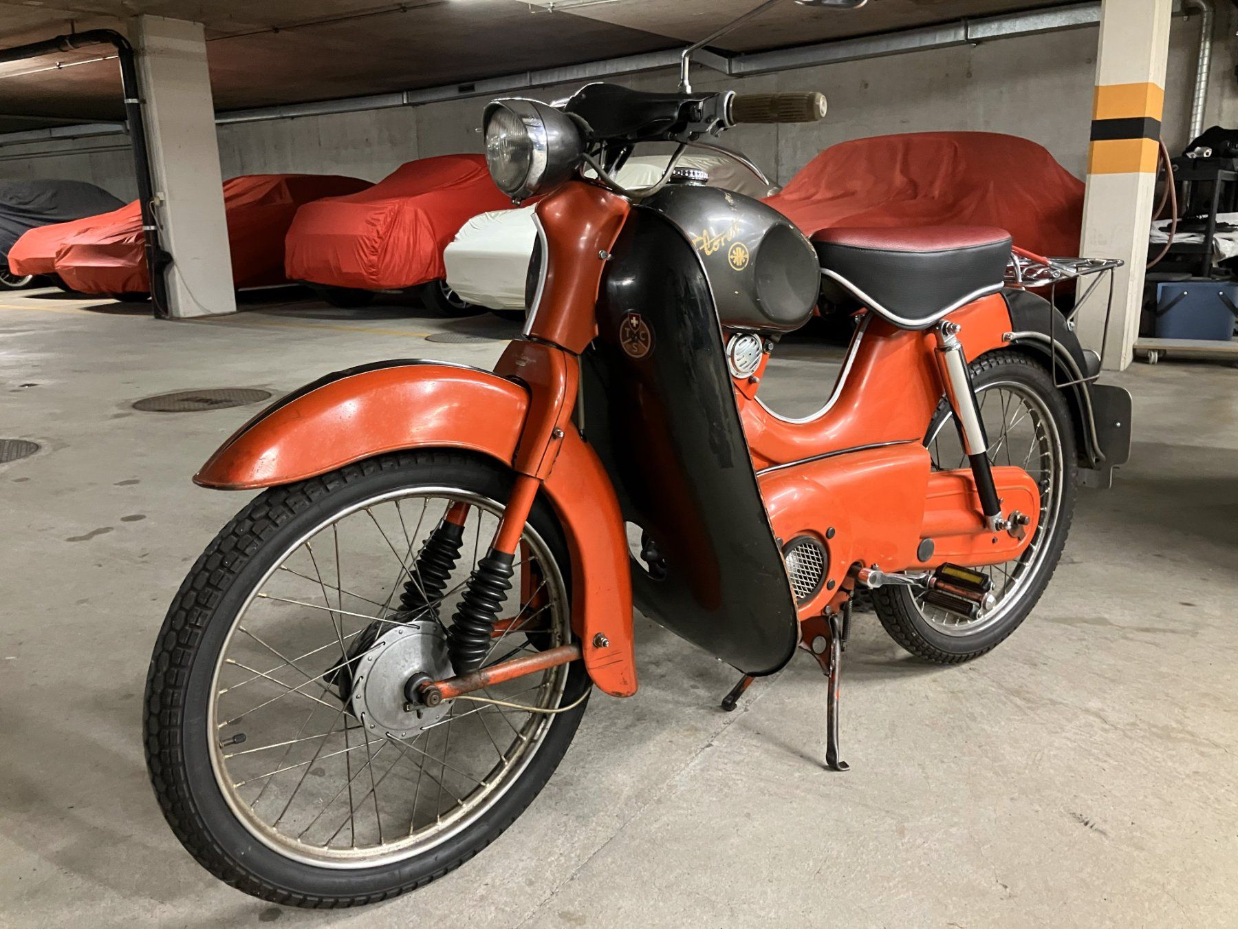 Kreidler Ciclomotori: Kreidler Florett K53 rot/grau 1958 Oldtimer – Usato da Oberweningen venduto da LSP72 2