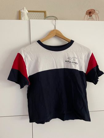 T shirt Hollister femme S ligné