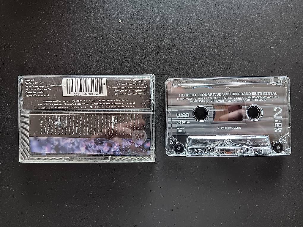 Musicassette: Cassette Herbert Léonard – Usato da Lausanne venduto da Grabock 1