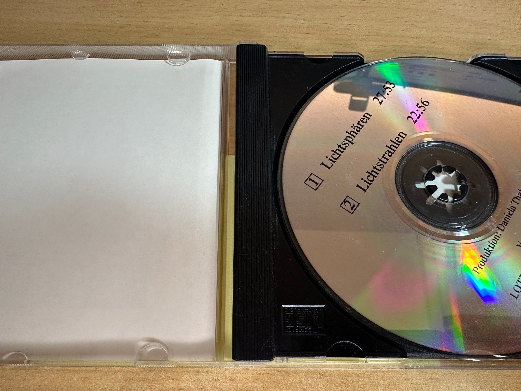 CD: J3 Daniela Thalmann – Lichtsphären – Usato da Rikon im Tösstal venduto da Alpenmutz 2