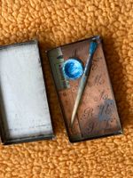 alte Schablone für Wäsche-Monogramme