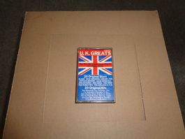 U.K. GREATS Kassetten Hit Sampler 1966-1975 40 Tracks