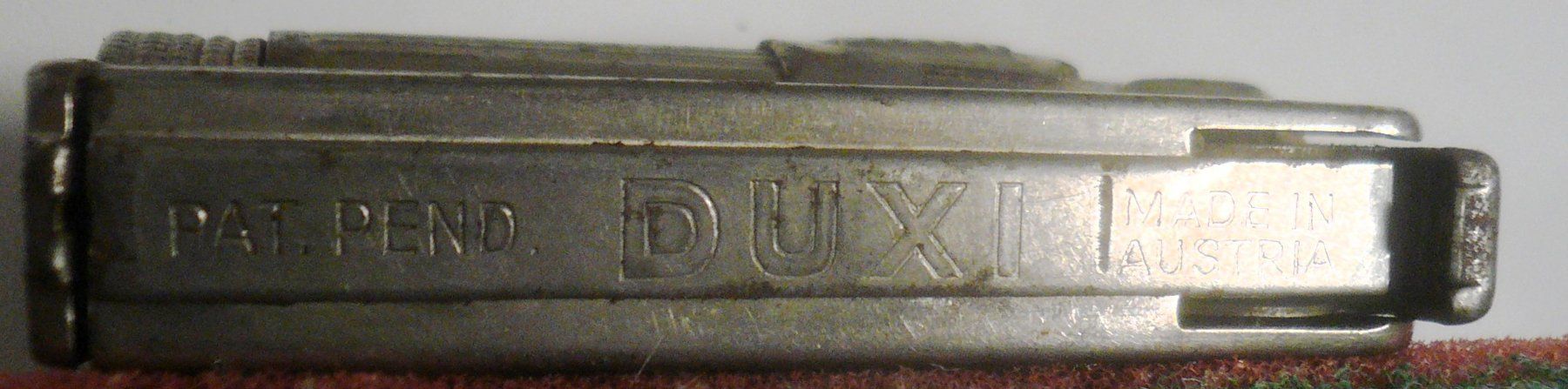 Accendini: antikes FeuerZeug DUXI, Made in Austria – Usato da Oberhofen am Thunersee venduto da luuping99 5