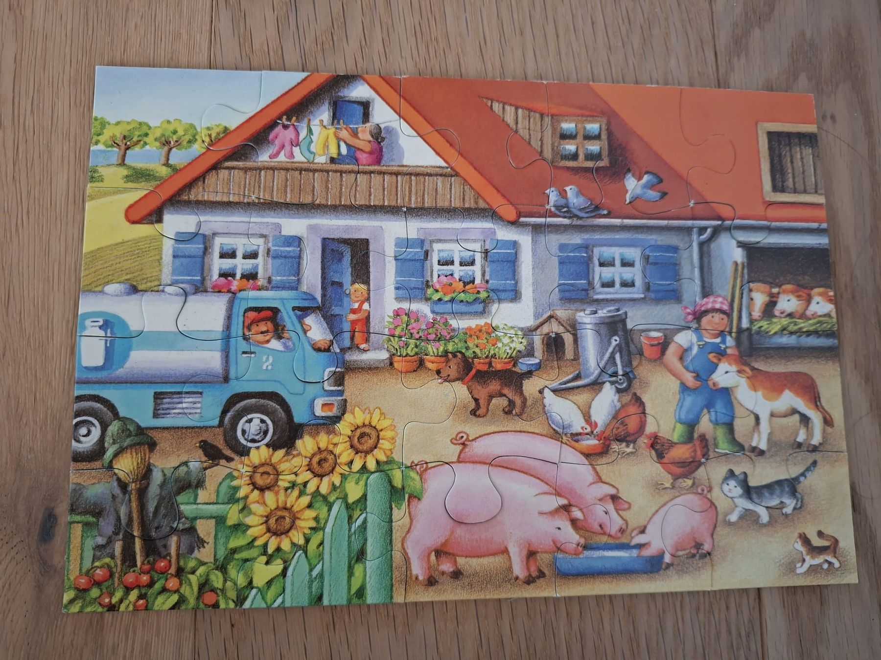 Ravensburger Puzzle: Bauernhof Puzzle 2×20 – Usato da Arch venduto da rukus01 4
